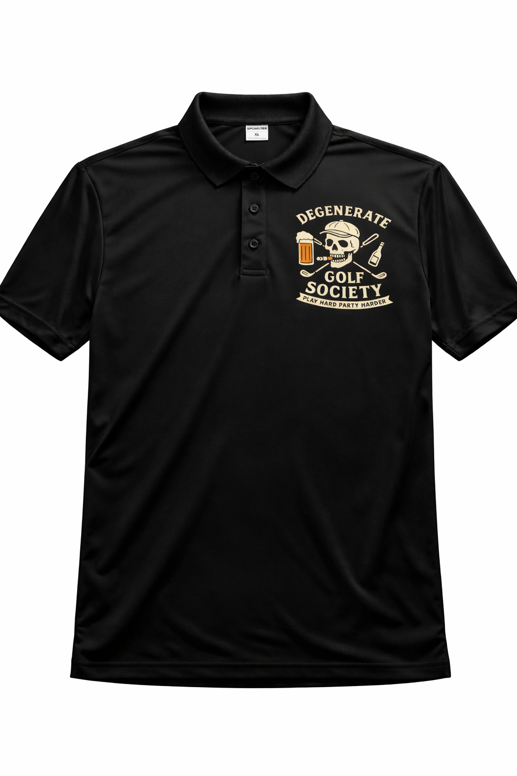 Degenerate Golf Society Polo