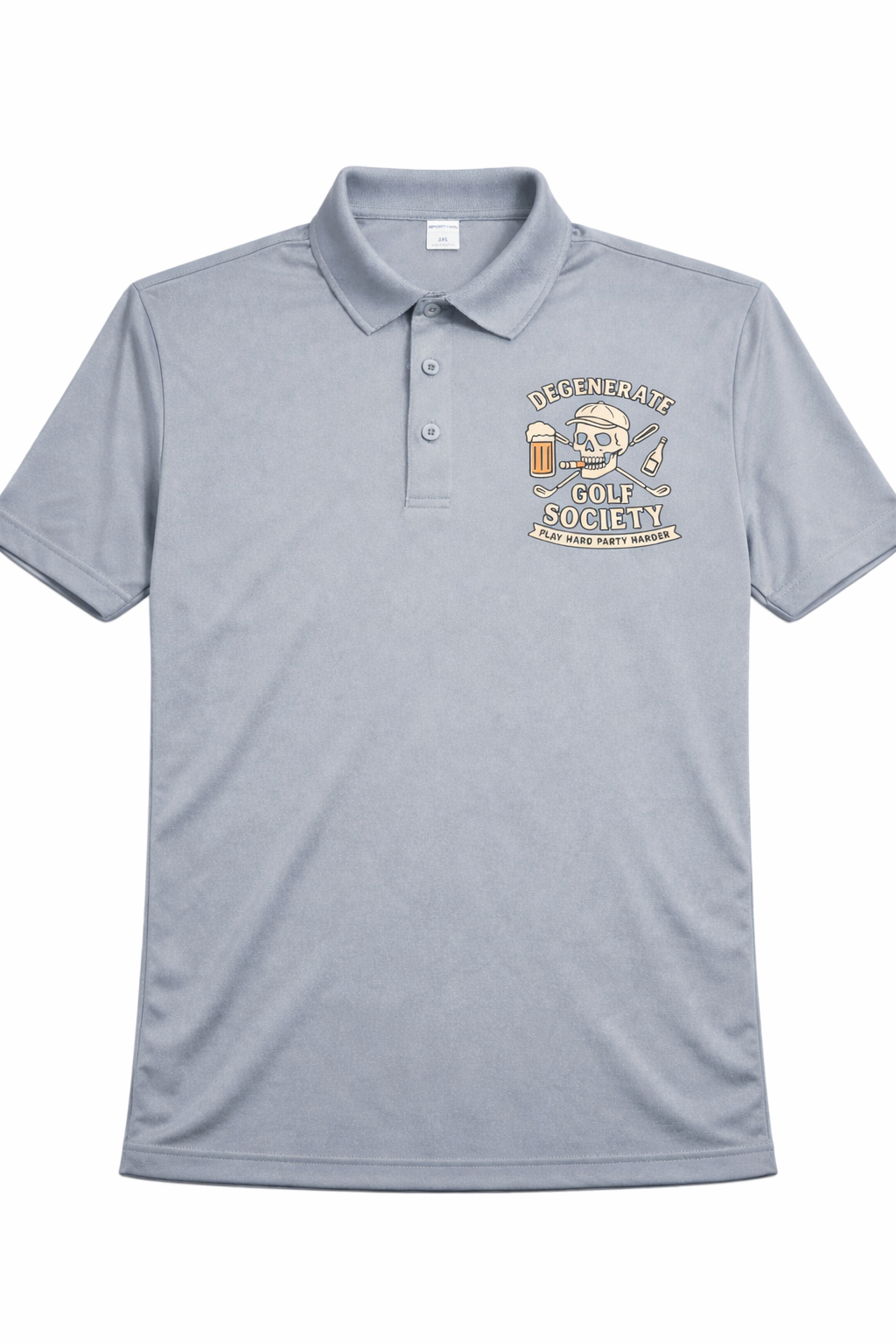 Degenerate Golf Society Polo
