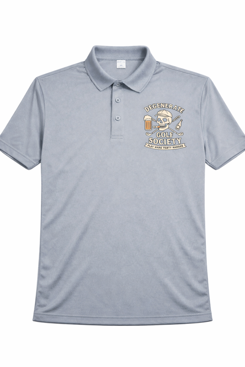Degenerate Golf Society Polo
