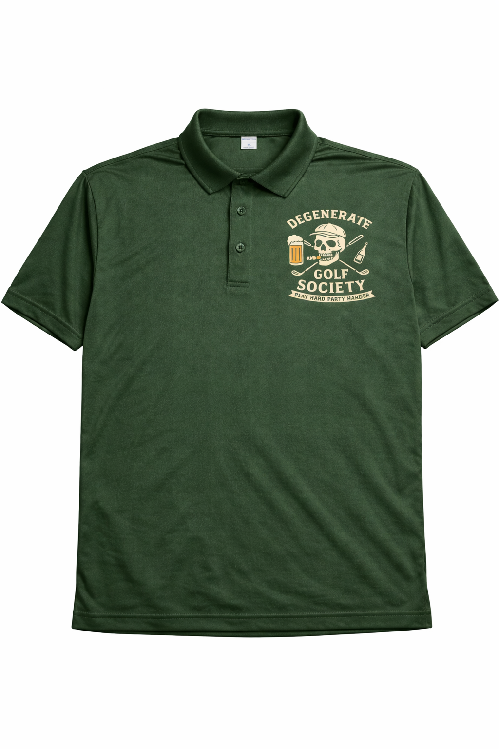 Degenerate Golf Society Polo