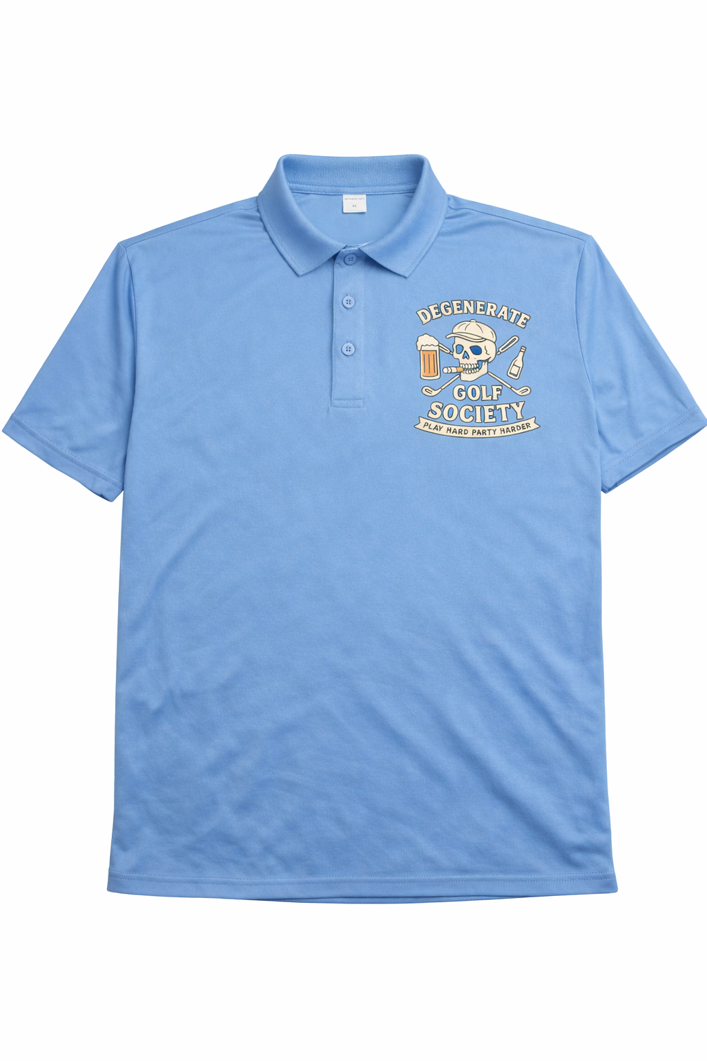 Degenerate Golf Society Polo