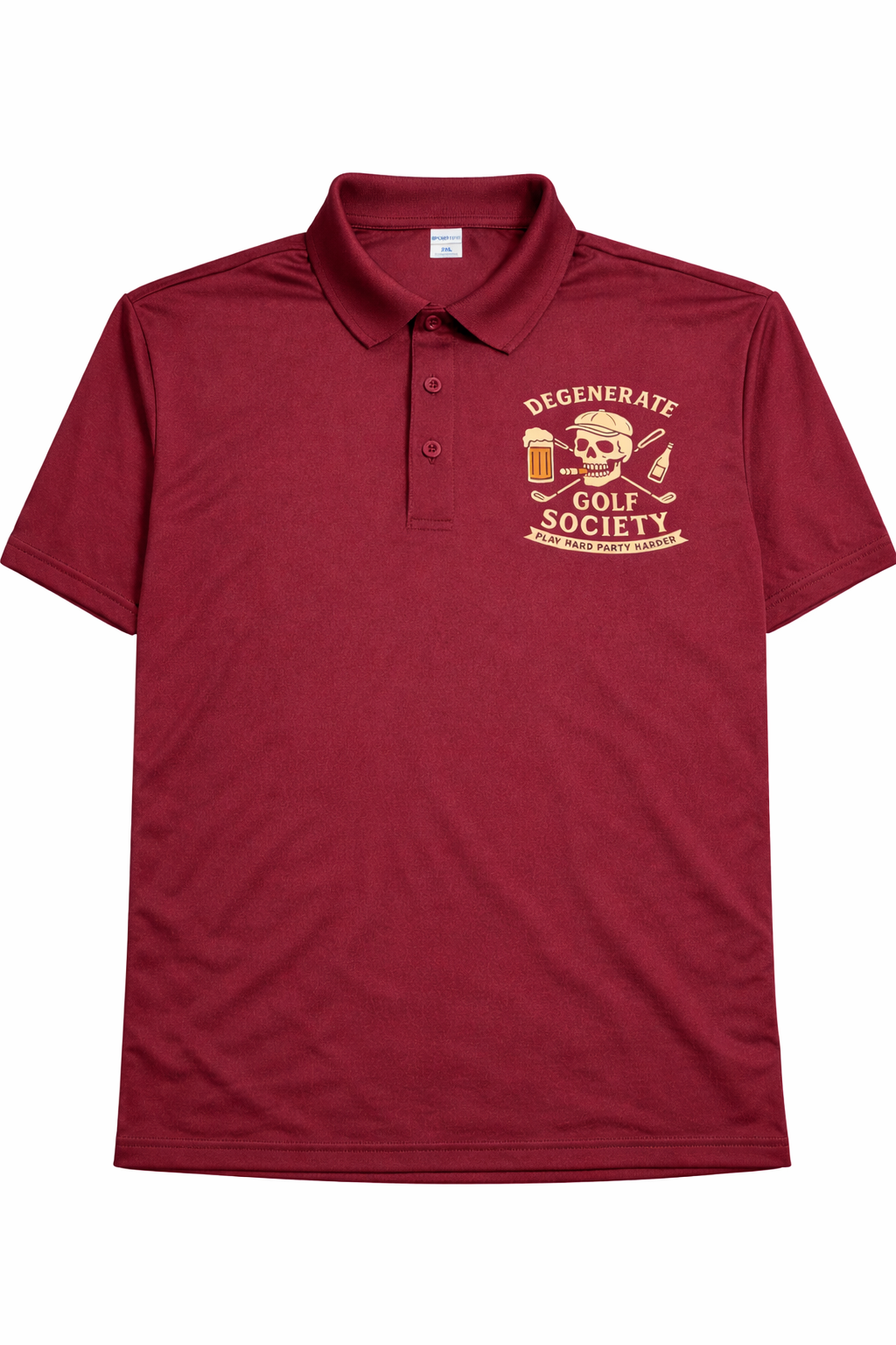Degenerate Golf Society Polo