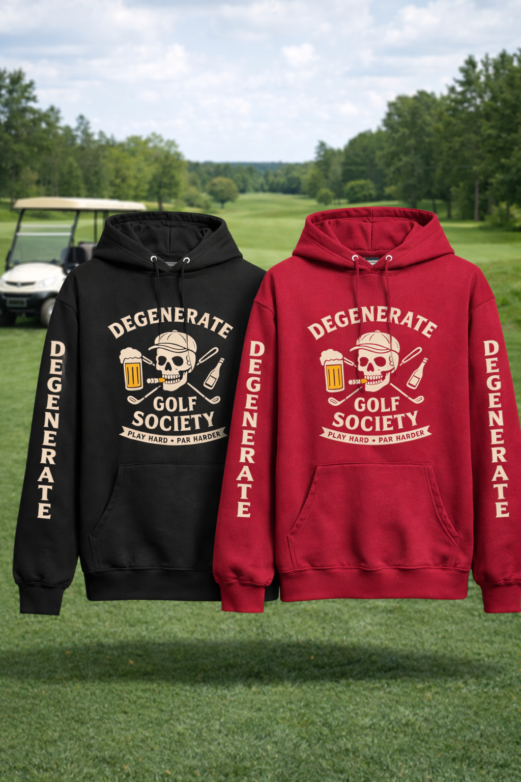 Degenerate Golf Society Hoodies