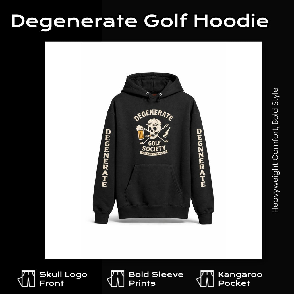 Degenerate Golf Society Hoodies
